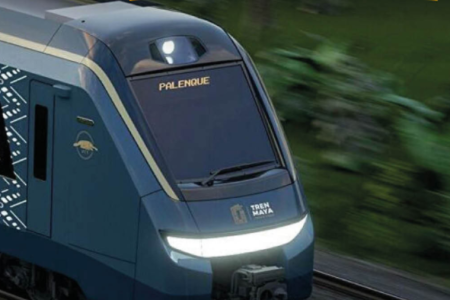 Tren y Paraíso Maya